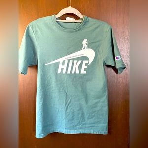 Champion Men’s size Small T Shirt in light mint green